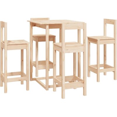 vidaXL 3124742 Massives Kiefernholz Möbel Set - Esszimmer vidaXL 3124742 Massives Kiefernholz Möbel Set - Esszimmer