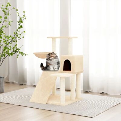 vidaXL Kattenboom met sisalpaal - 82 cm - Huisdierbenodigdheden vidaXL Kattenboom met sisalpaal - 82 cm - Huisdierbenodigdheden