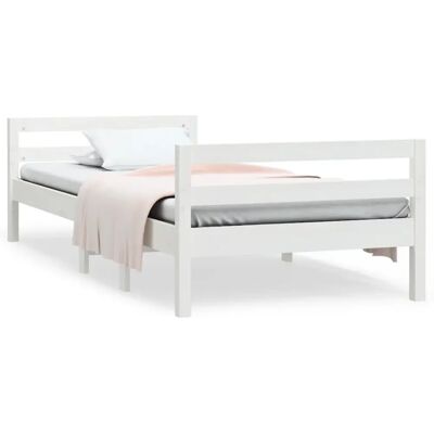 vidaXL 821635 Bettgestell - Holzrahmen für 90x190 cm Matratze vidaXL 821635 Bettgestell - Holzrahmen für 90x190 cm Matratze