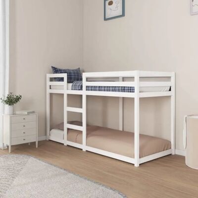 litera blanche vidaXL - Mobilier gain de place pour enfants - Publicité litera blanche vidaXL - Mobilier gain de place pour enfants - Publicité