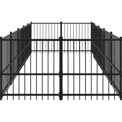 vidaXL Nova Hundegård - Stål 485x193.5x100cm - Stor vidaXL Nova Hundegård - Stål 485x193.5x100cm - Stor