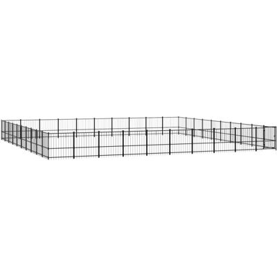 vidaXL Stål hundegård - 970x970x100cm - Udebur vidaXL Stål hundegård - 970x970x100cm - Udebur