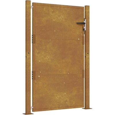 vidaXL Gartentor 105x130 cm Cortenstahl - Gartentor vidaXL Gartentor 105x130 cm Cortenstahl - Gartentor