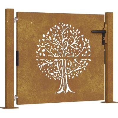 vidaXL Panneau de Clôture de Jardin - Clôture avec Design d'Arbre vidaXL Panneau de Clôture de Jardin - Clôture avec Design d'Arbre