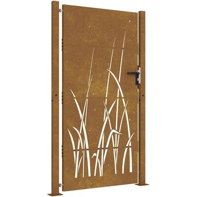 vidaXL Gartentor 105x180 cm Cortenstahl - Gartenzaun vidaXL Gartentor 105x180 cm Cortenstahl - Gartenzaun