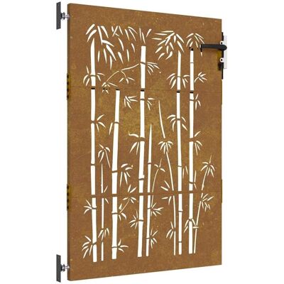 vidaXL Tuinpoort 85x150 cm cortenstaal - Tuinpoort vidaXL Tuinpoort 85x150 cm cortenstaal - Tuinpoort