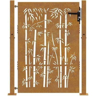 vidaXL Tuinpoort Cortenstaal - 105x155 cm vidaXL Tuinpoort Cortenstaal - 105x155 cm