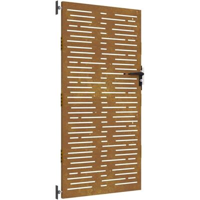 vidaXL Porte de jardin - Acier 85x200cm - Roulé - Clôture de jardin - Publicité vidaXL Porte de jardin - Acier 85x200cm - Roulé - Clôture de jardin - Publicité