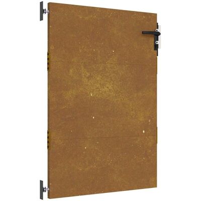 vidaXL Portail de Jardin 85x125 cm Acier Corten - Clôture Jardín vidaXL Portail de Jardin 85x125 cm Acier Corten - Clôture Jardín