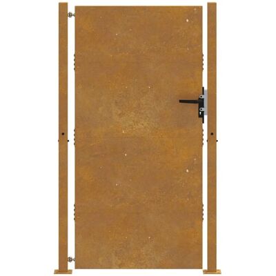 VIDAXL Tuinpoort 105x180cm Corten Staal - Roestig VIDAXL Tuinpoort 105x180cm Corten Staal - Roestig