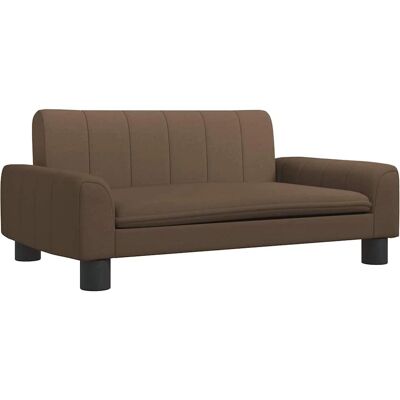 vidaXL Legowisko dla psa brązowe 70x45x30 cm Tkanina - Legowisko dla psa vidaXL Legowisko dla psa brązowe 70x45x30 cm Tkanina - Legowisko dla psa