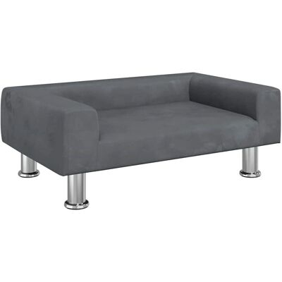 vidaXL Hundebett Dunkelgrau - Kleiner Haustiersofa - Hundebett vidaXL Hundebett Dunkelgrau - Kleiner Haustiersofa - Hundebett