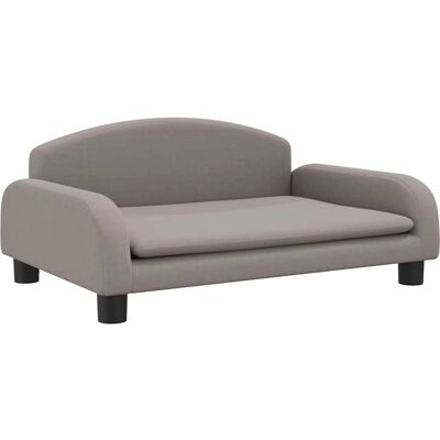 vidaXL hondenmand Taupe 70x45x30 cm Stoffen - Hondenbed vidaXL hondenmand Taupe 70x45x30 cm Stoffen - Hondenbed