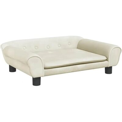 vidaxl Samt-Hundebett - Klein, Stabil, 50kg Support vidaxl Samt-Hundebett - Klein, Stabil, 50kg Support