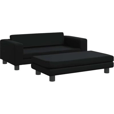 MaisonChic Haustierbett mit Erweiterung - Schwarz - Großes Hundesofa MaisonChic Haustierbett mit Erweiterung - Schwarz - Großes Hundesofa