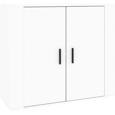 vidaXL 816560 Hvidt teknisk træ Sideboard - Stueopbevaring vidaXL 816560 Hvidt teknisk træ Sideboard - Stueopbevaring