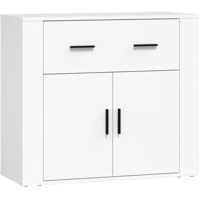 Sideboard Blanco de madera engineered vidaXL 816568 - Sideboard Sideboard Blanco de madera engineered vidaXL 816568 - Sideboard