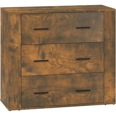 vidaXL 816581 Buffet en Chêne Fumé - Mobilier pour salon - Publicité vidaXL 816581 Buffet en Chêne Fumé - Mobilier pour salon - Publicité
