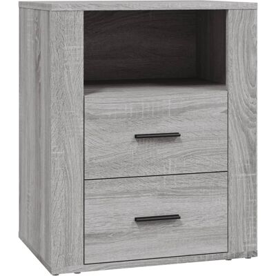 MAISONCHIC Modell 50x36x60cm Grau Sonoma Nachttisch MAISONCHIC Modell 50x36x60cm Grau Sonoma Nachttisch