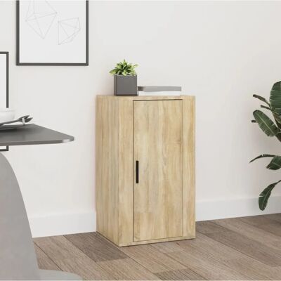 Vidaxl Sonoma Eichenholz Sideboard - Holzaufbewahrung Vidaxl Sonoma Eichenholz Sideboard - Holzaufbewahrung