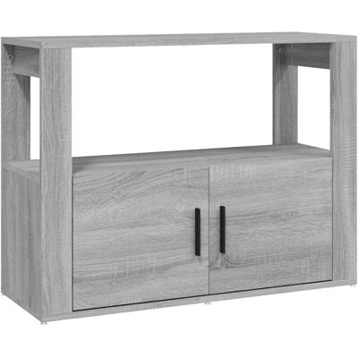 Bahut Grey Sonoma de vidaXL - Meuble de rangement pour salon - Publicité Bahut Grey Sonoma de vidaXL - Meuble de rangement pour salon - Publicité