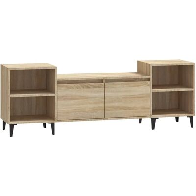 vidaXL TV-Schrank Sonoma Eiche - Holzwerkstoff vidaXL TV-Schrank Sonoma Eiche - Holzwerkstoff