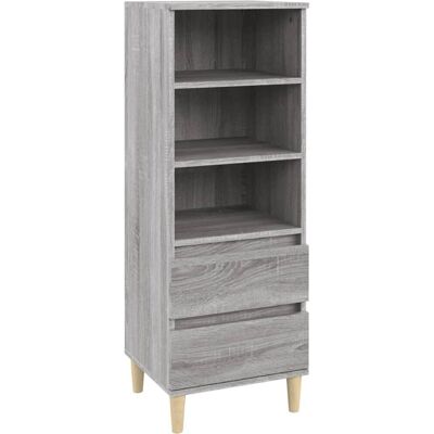 vidaXL 821242 Aparador de salón Gris Sonoma - Living room sideboard vidaXL 821242 Aparador de salón Gris Sonoma - Living room sideboard