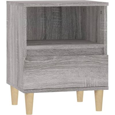 vidaXL 821807 Table de nuit Gris Sonoma - Table de nuit - Publicité vidaXL 821807 Table de nuit Gris Sonoma - Table de nuit - Publicité
