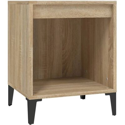 vidaXL Nachttisch Sonoma Eiche - Nachttisch, Holz, 40x35x50 cm vidaXL Nachttisch Sonoma Eiche - Nachttisch, Holz, 40x35x50 cm