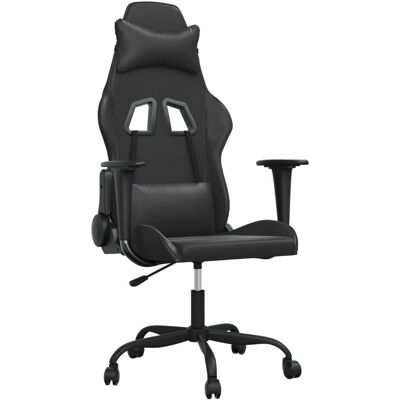 VidaXL Modell 3143649 Schwarzer Gaming-Stuhl - Videospielstuhl VidaXL Modell 3143649 Schwarzer Gaming-Stuhl - Videospielstuhl