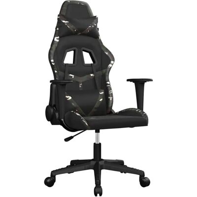 VidaXL Gaming-Stuhl - Verstellbar & Drehbar - Schwarz VidaXL Gaming-Stuhl - Verstellbar & Drehbar - Schwarz