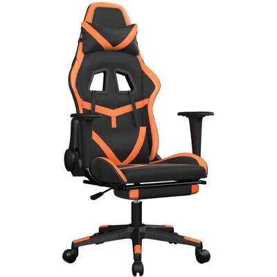 VidaXL Gaming-Stuhl - Schwarz und Orange - Videospielstuhl VidaXL Gaming-Stuhl - Schwarz und Orange - Videospielstuhl
