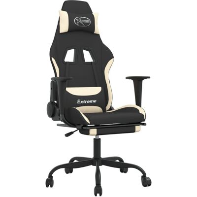 VidaXL Gaming-Stuhl - Verstellbar, Drehbar, Strapazierfähiger Stoff VidaXL Gaming-Stuhl - Verstellbar, Drehbar, Strapazierfähiger Stoff