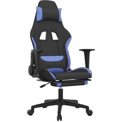 Chaise Gaming vidaXL - Réglable, Tissu Respirant, Rotation 360 - Publicité Chaise Gaming vidaXL - Réglable, Tissu Respirant, Rotation 360 - Publicité