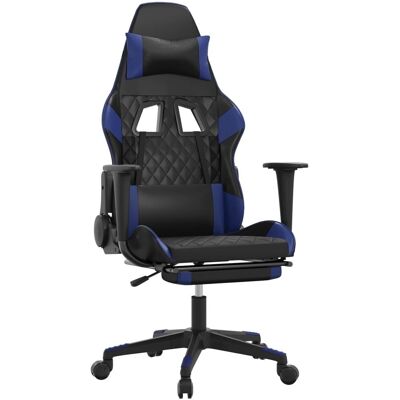 VidaXL Gaming-Stuhl - Verstellbare Rückenlehne & Fußstütze VidaXL Gaming-Stuhl - Verstellbare Rückenlehne & Fußstütze