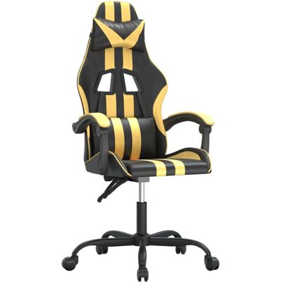 vidaXL Gaming-Stuhl - Modell 261455 - Schwarz und Gold vidaXL Gaming-Stuhl - Modell 261455 - Schwarz und Gold