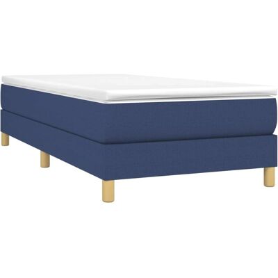 vidaXL Blåt Sengestel 90x190 cm - Seng vidaXL Blåt Sengestel 90x190 cm - Seng