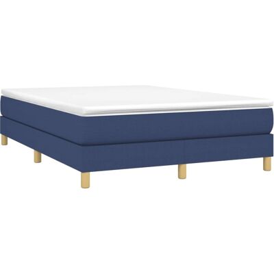 Maisonchic Blaues Bettgestell - Passend für 140x190 cm Matratze Maisonchic Blaues Bettgestell - Passend für 140x190 cm Matratze