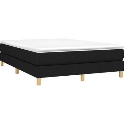 vidaXL Bettgestell 140x200 cm Schwarz - Bett vidaXL Bettgestell 140x200 cm Schwarz - Bett