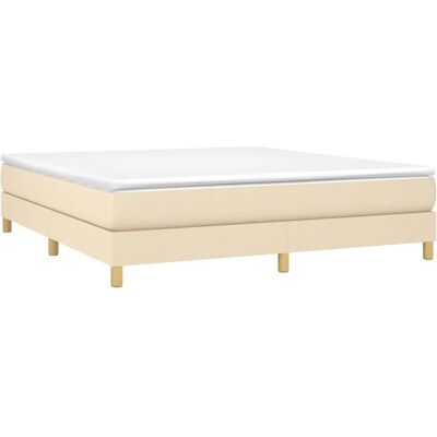 Maisonchic Bettgestell - Creme - 160x200 cm - Bett Maisonchic Bettgestell - Creme - 160x200 cm - Bett