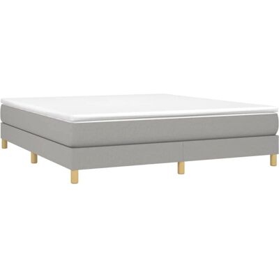 Maisonchic 180x200cm Hellgraues Bettgestell - Bett Maisonchic 180x200cm Hellgraues Bettgestell - Bett