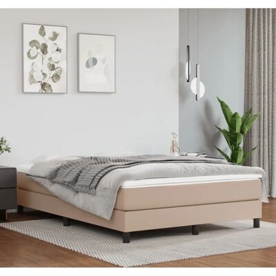 MAISONCHIC Bettgestell - Stützbeine, Synthetisches Leder, 140x200 cm - Betttyp MAISONCHIC Bettgestell - Stützbeine, Synthetisches Leder, 140x200 cm - Betttyp