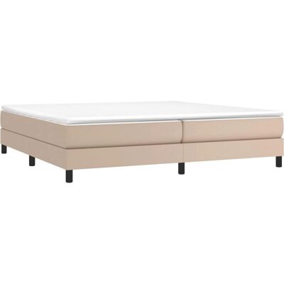 vidaXL Boxspringbett Cappuccino-braun - Boxspringbett vidaXL Boxspringbett Cappuccino-braun - Boxspringbett