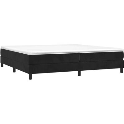 vidaXL Estrutura de Cama de Veludo Preto 200x200 cm - Estrutura de Cama vidaXL Estrutura de Cama de Veludo Preto 200x200 cm - Estrutura de Cama