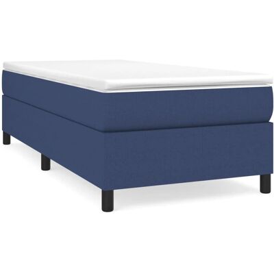 vidaXL 3120844 bedframe - Blauw - Bedframe vidaXL 3120844 bedframe - Blauw - Bedframe