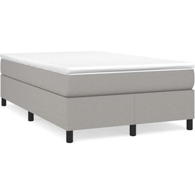 vidaXL estructura de cama gris claro 120x200 cm vidaXL estructura de cama gris claro 120x200 cm