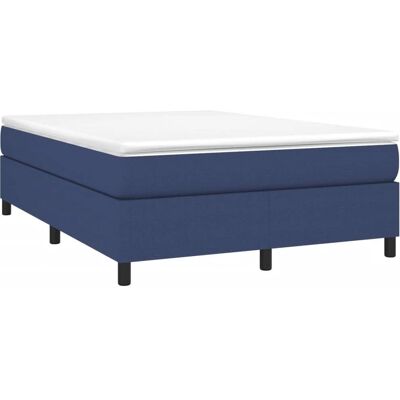 Maisonchic Blaues Polsterbettgestell - 140x190cm - Bettgestell Maisonchic Blaues Polsterbettgestell - 140x190cm - Bettgestell