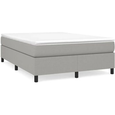 Structure de lit vidaXL 3120862 - Gris clair - Structure de lit Structure de lit vidaXL 3120862 - Gris clair - Structure de lit