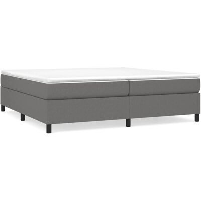 vidaXL 3120887 dunkelgraues Stoffbettgestell - Bettgestell vidaXL 3120887 dunkelgraues Stoffbettgestell - Bettgestell