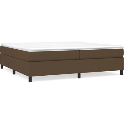 VidaXL Bettgestell - Dunkelbraun, 200x200 cm, Unterstützung Beine VidaXL Bettgestell - Dunkelbraun, 200x200 cm, Unterstützung Beine